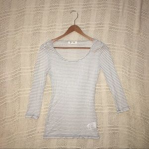 Thin, Striped Long Sleeve Shirt